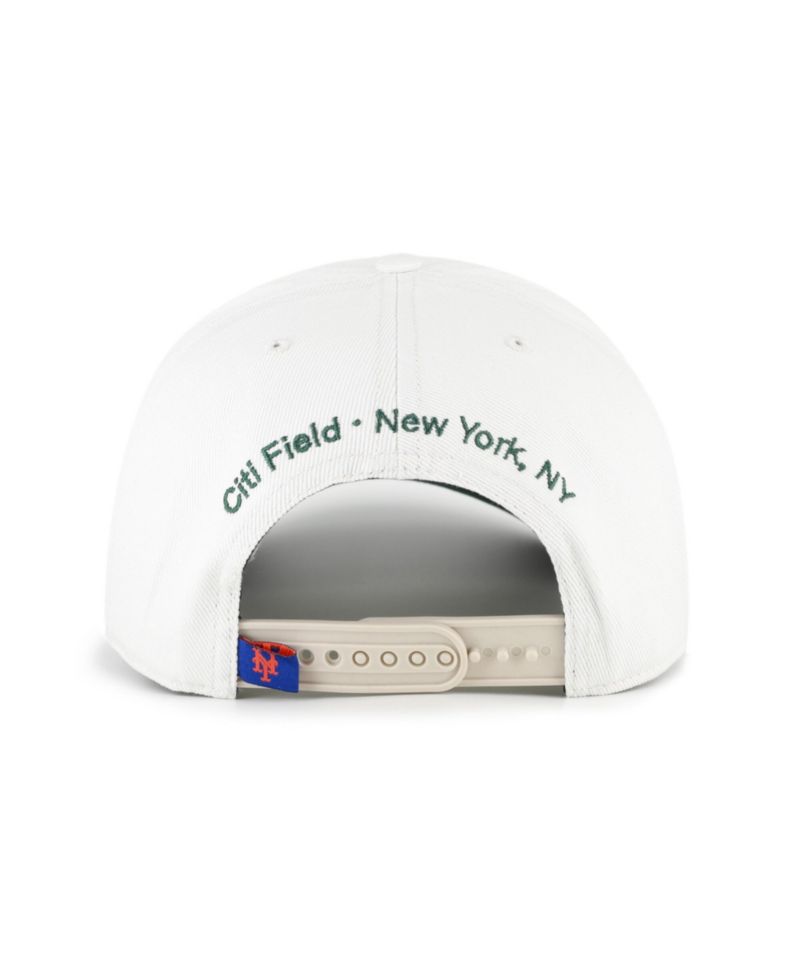 Men's White/Green New York Mets Flora Gallery Hitch Adjustable Hat