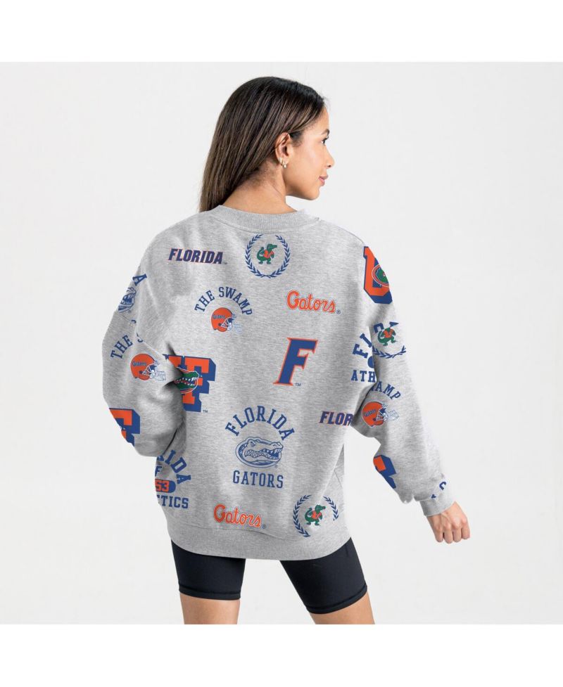 Women's Gray Florida Gators Always on Repeat Fleece Sweatshirt