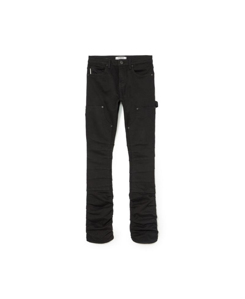 Men's Mars Loose-Fit Bootcut Cargo Denim Jeans