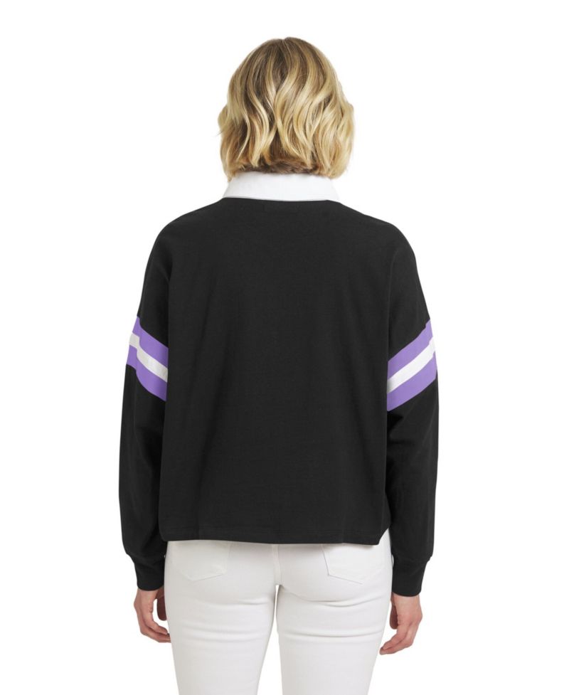 Women's Black Golden State Valkyries Rugby Shirt