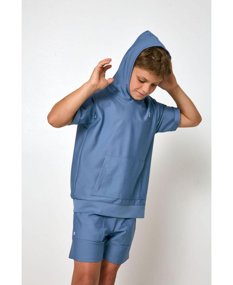 Boys' 2-16 Short Sleeve Hoodie