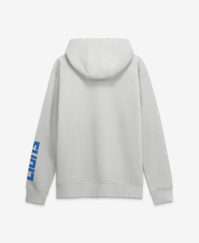 Men's Detroit Lions Cool Down Club Full-Zip Midweight Hoodie