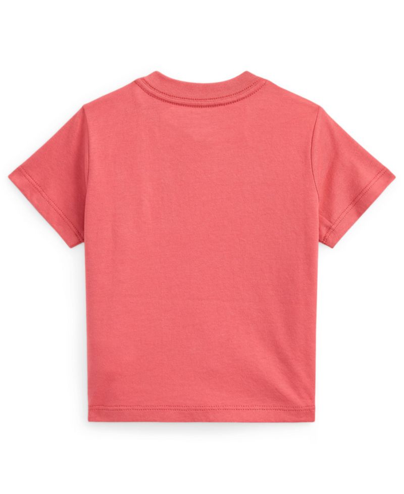 Baby Boys' Cotton Jersey Pocket T-Shirt