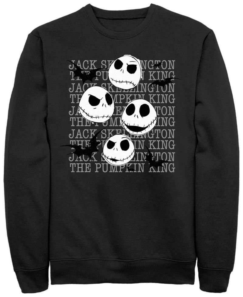 Men's Jack Heads Splatter Crew Fleece Pullover