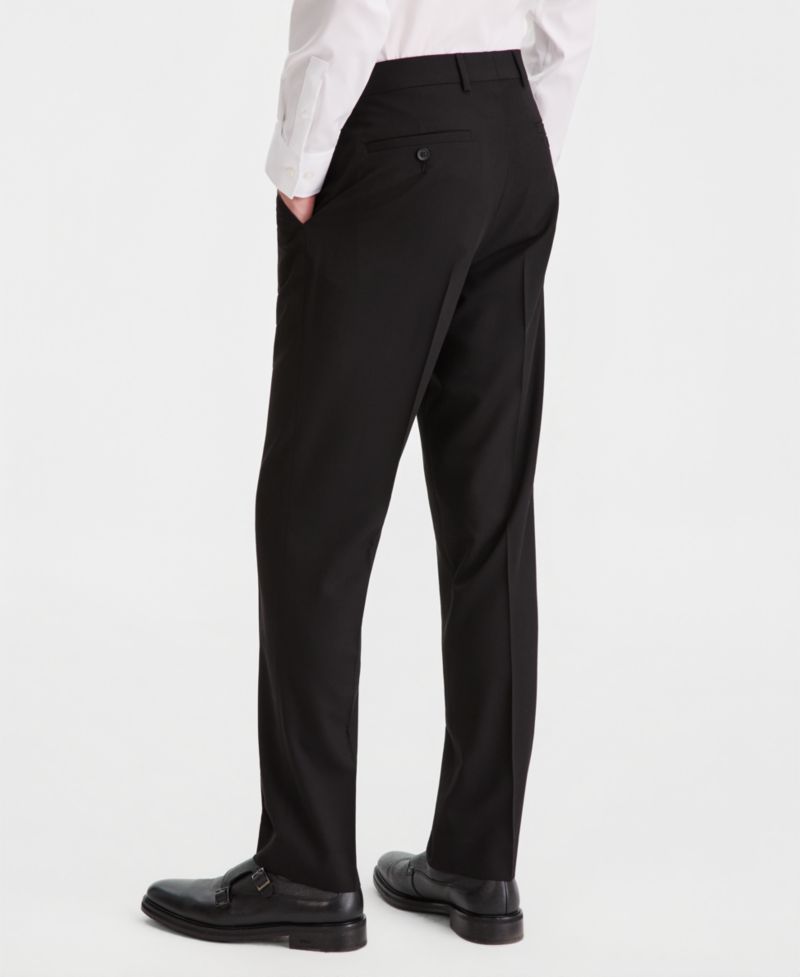 Men's Double-Breasted Slim-Fit 2-Piece Suit