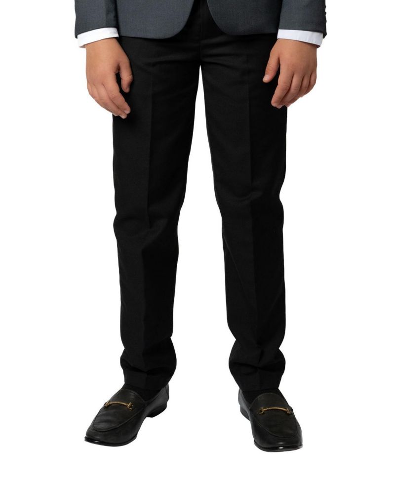 Big Boys Love and Angels Slim Fit 5-Piece Shirt, Bowtie, Jacket, Vest and Pants Tuxedo Set