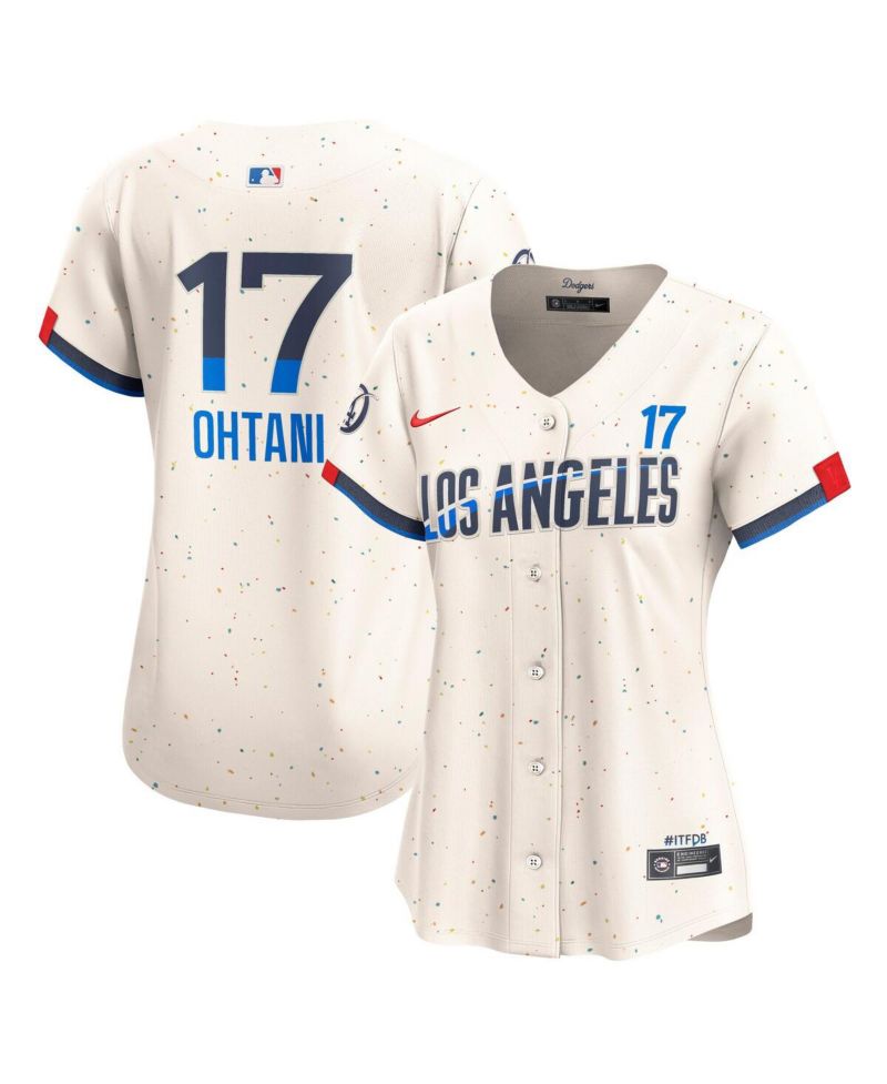 Women's Shohei Ohtani Cream Los Angeles Dodgers City Connect Limited Player Jersey