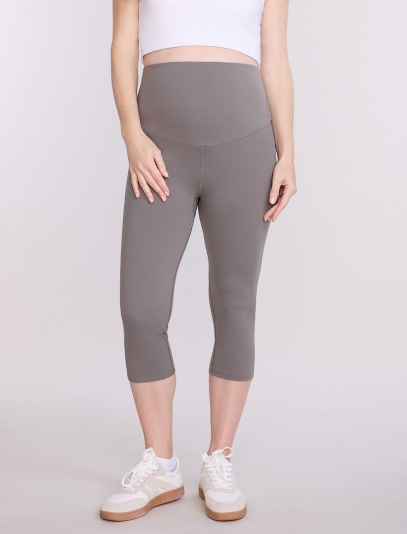 Women's Over the Belly Active Capri Legging - Motherhood