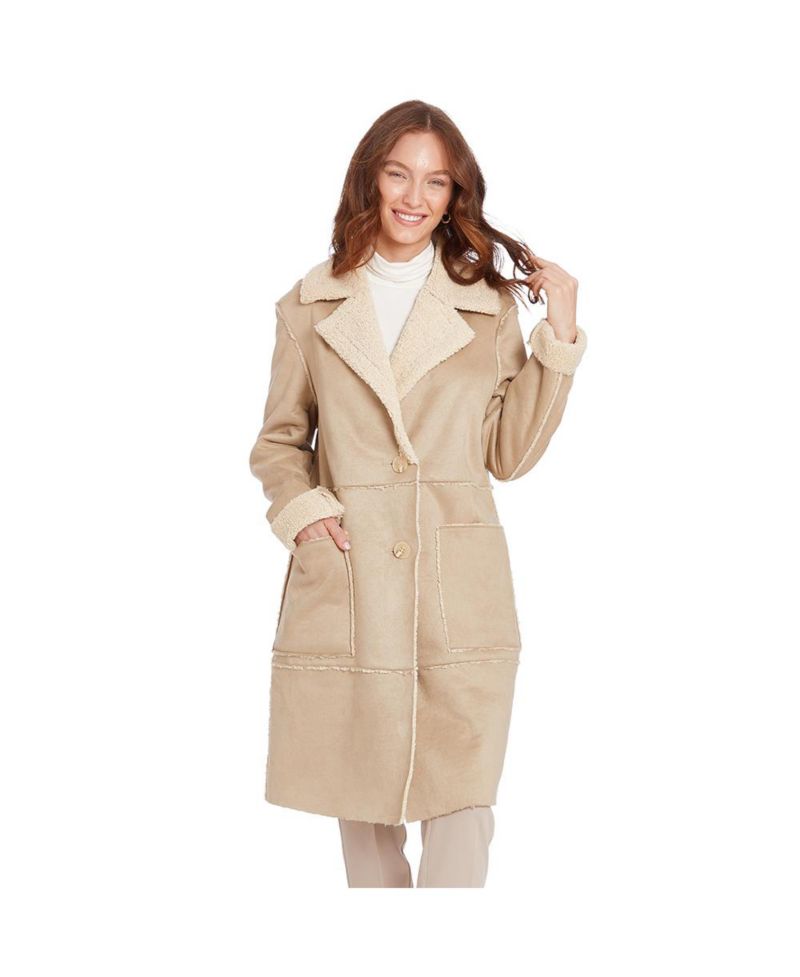 Women's Lily Faux Shearling Coat