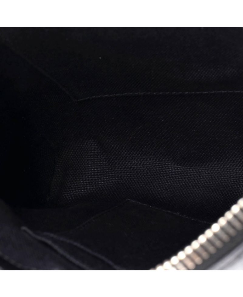 Small Web Strap Front Zip Messenger Bag GG Coated Canvas