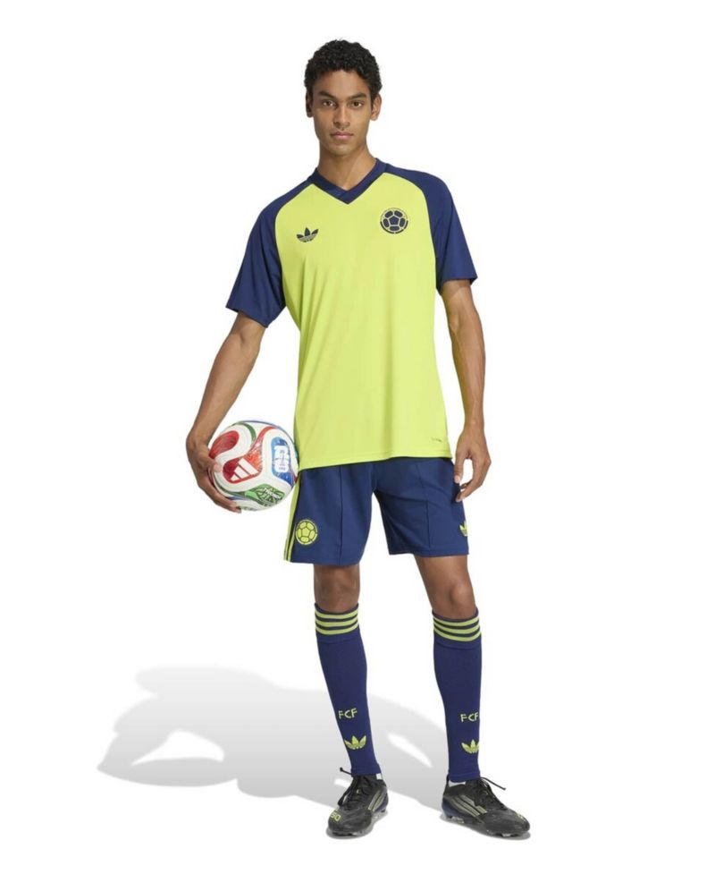 Men's Yellow Colombia National Team 2026 Pre-Match Jersey