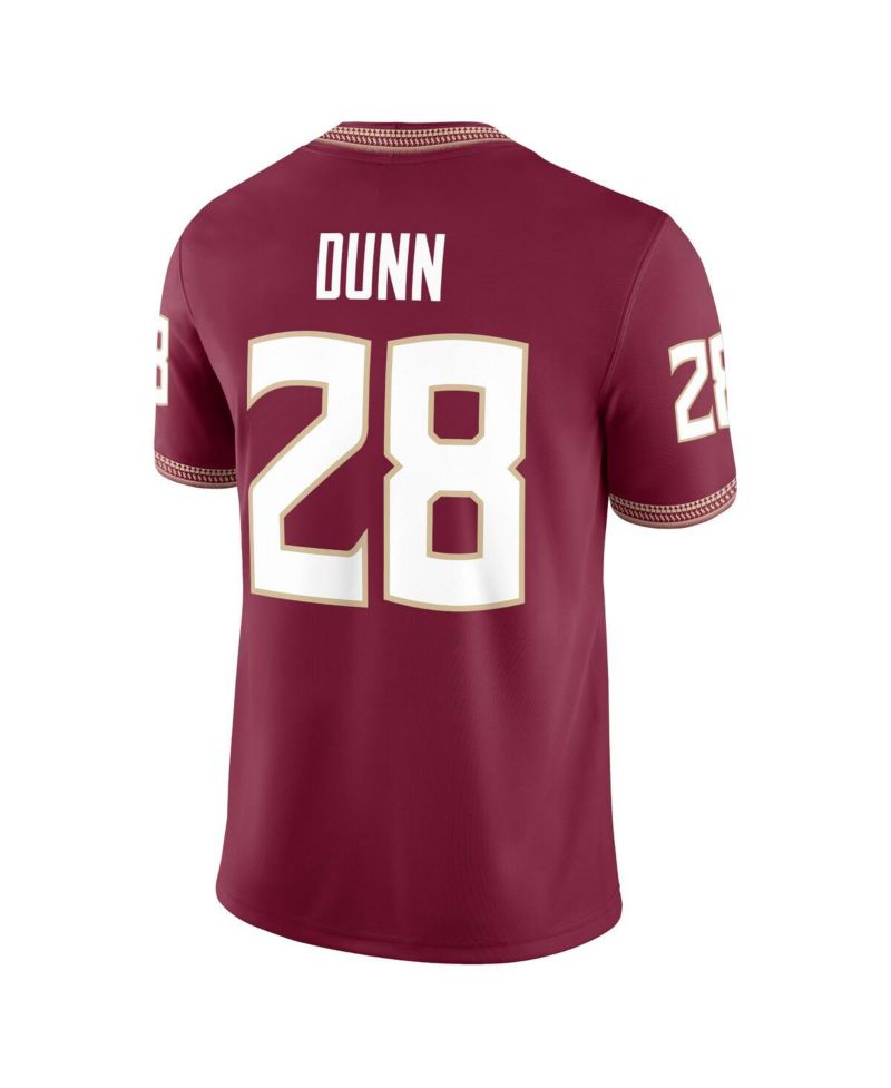 Men's Warrick Dunn Garnet Florida State Seminoles Alumni Game Jersey