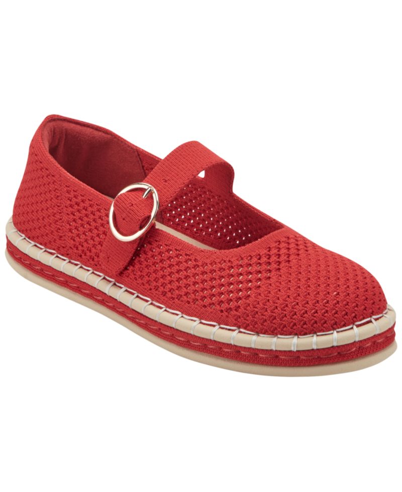 Women's Francene Knit Mary Jane Espadrille Flats