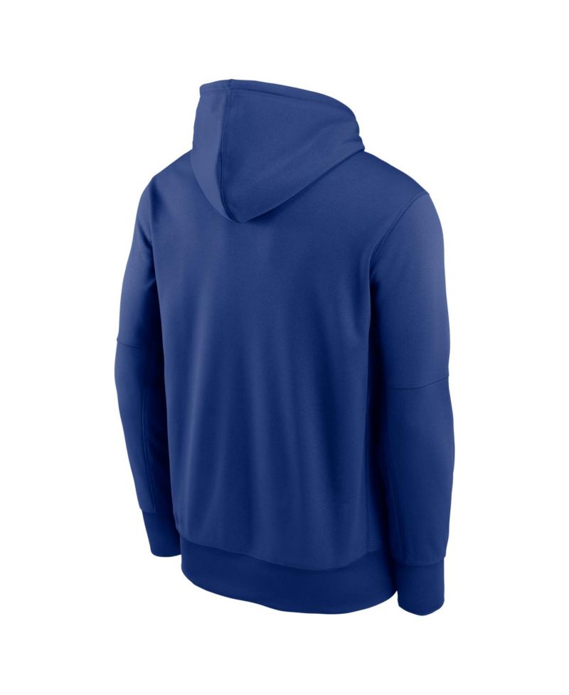 Men's Royal Philadelphia Phillies Primary Wordmark Therma Hoodie