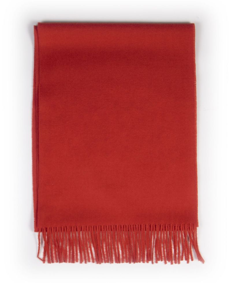 Women's Luxurious Alpaca Solid Scarf