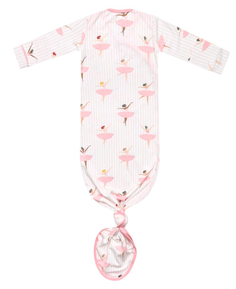 Baby Girls' Katerina Newborn Knotted Gown