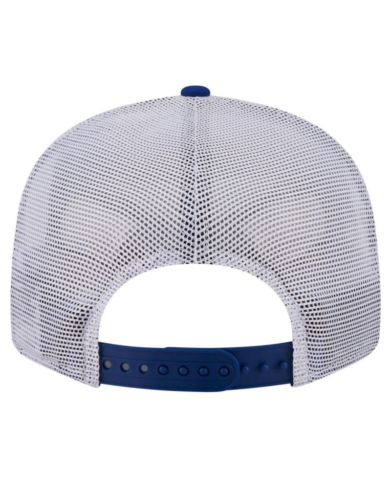 Men's Royal New England Patriots Core Team 9FIFTY Trucker Snapback Hat