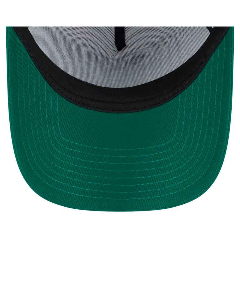 Men's Kelly Green Boston Celtics Throwback Gradient A-Frame 9FORTY Adjustable Hat