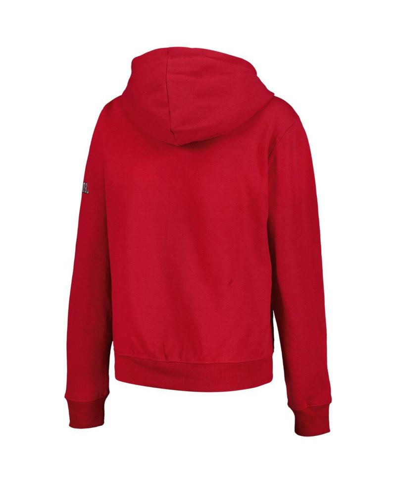 Women's Cardinal Stanford Cardinal Team Big Logo Pullover Hoodie