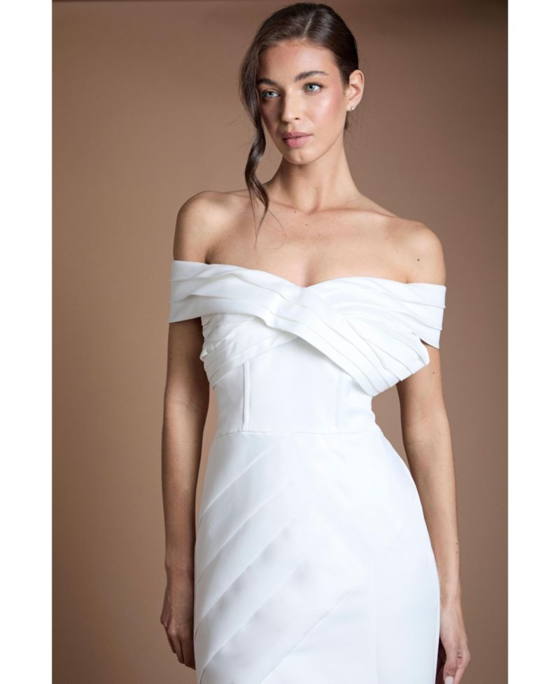 Women's Bandeau Fishtail Bridal Dress