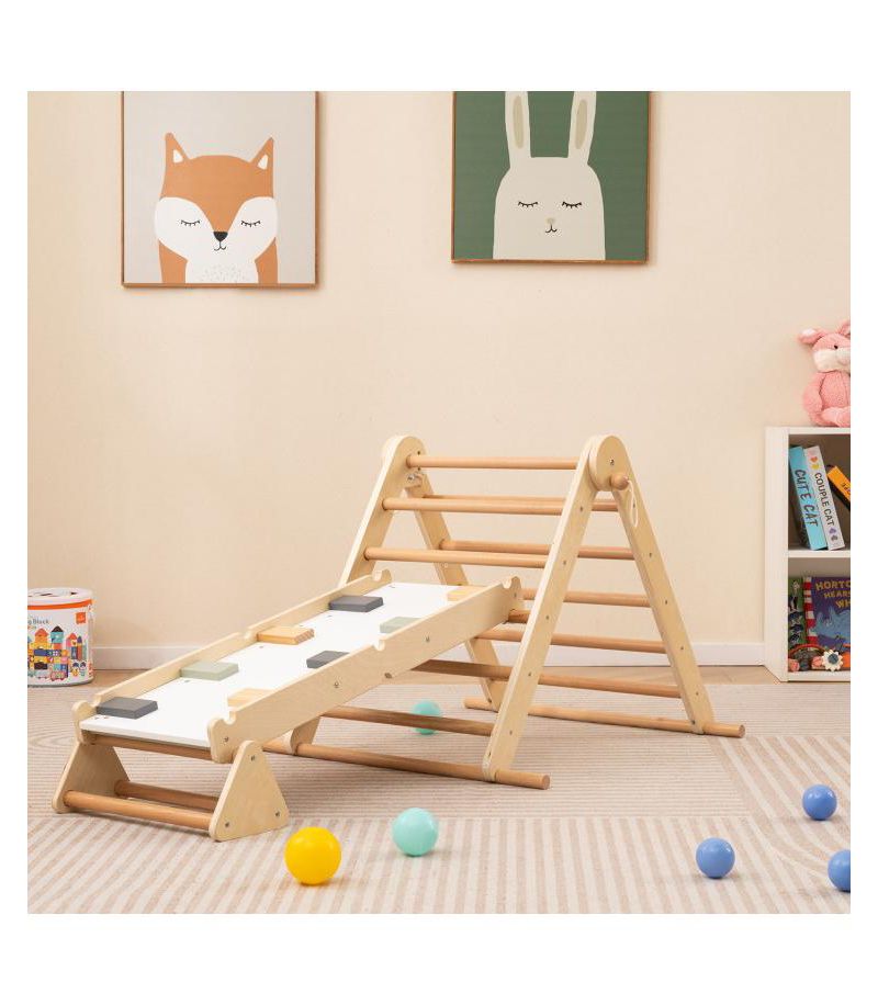3-in-1 Foldable Climbing Triangle Set