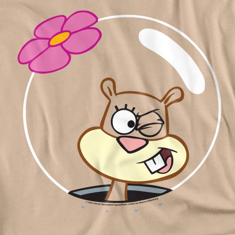 Men's Sandy Wink Face Graphic Classic-Fit T-Shirt