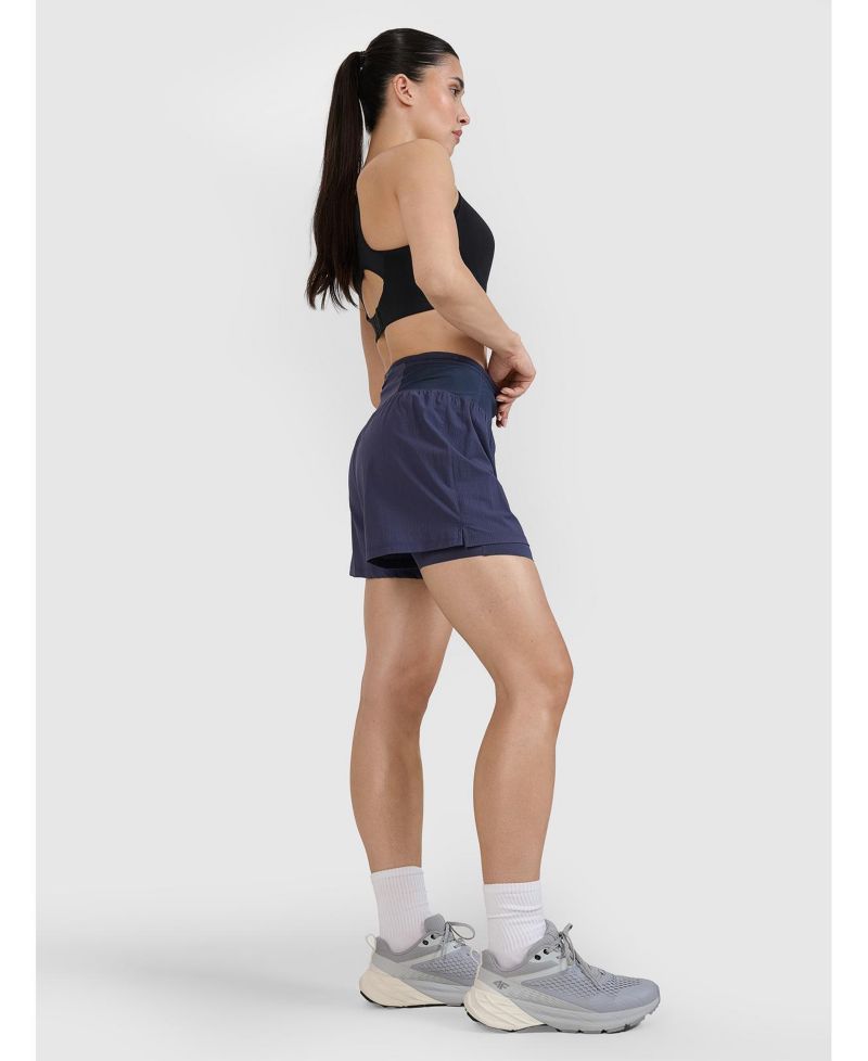 Women's Quick-Dry Trail Running Shorts Mid Rise Regular Fit