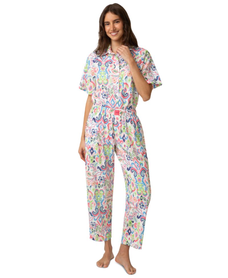 Women's Poplin Pajama Pants