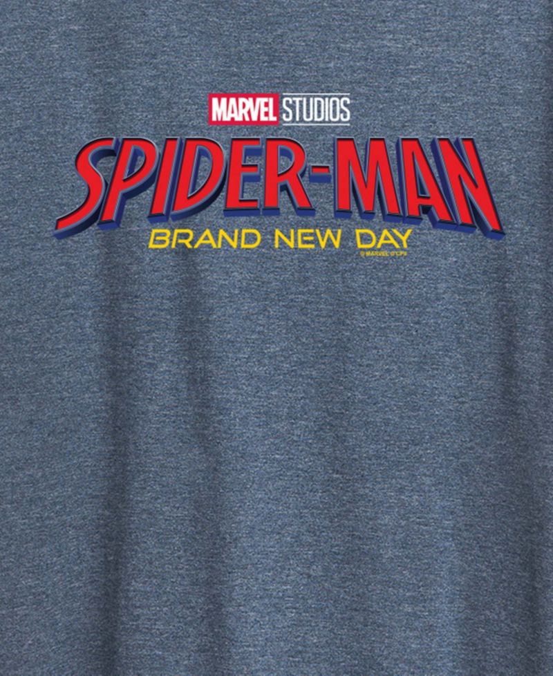 Plus Size Spider-Man Brand New Day Logo Graphic T-Shirt