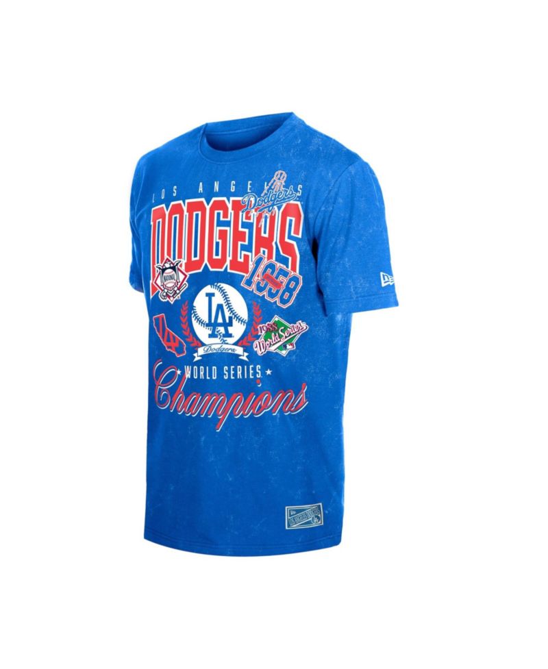 Men's Royal Los Angeles Dodgers Mineral Wash T-Shirt