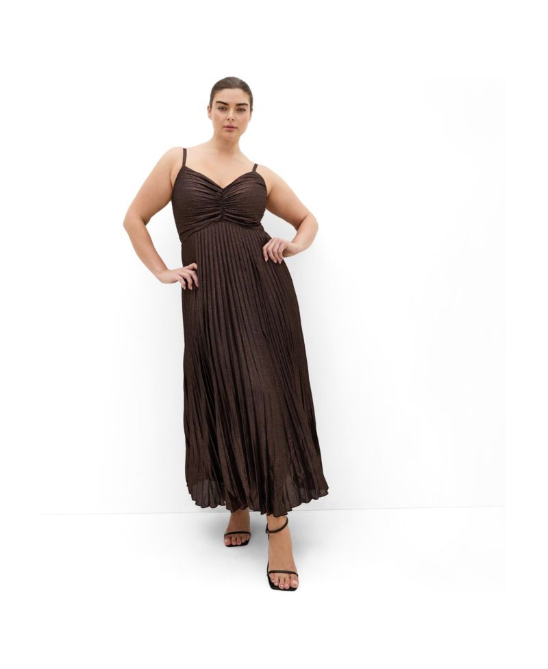 Women's Ariana Sparkle Pleat Maxi Dress
