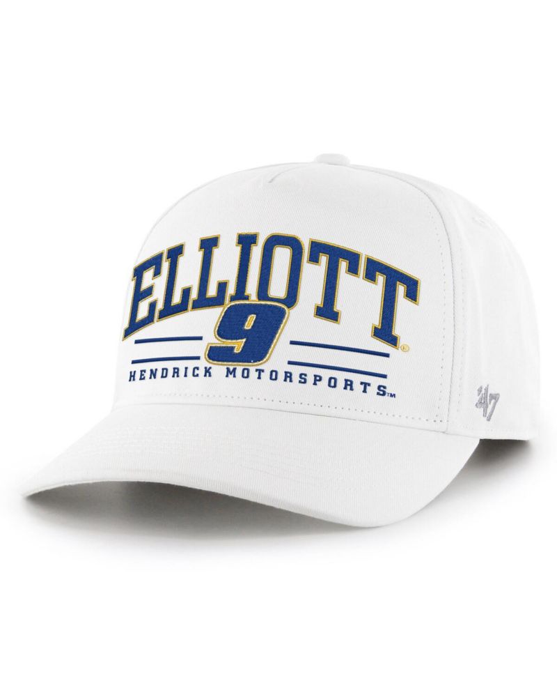 Men's White Chase Elliott Roscoe Hitch Adjustable Hat