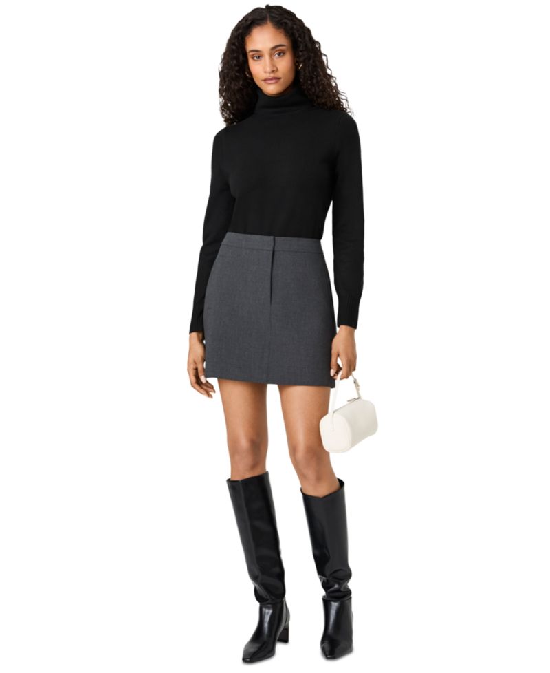 Women's Tavi Crosshatch Fitted Mini Skort
