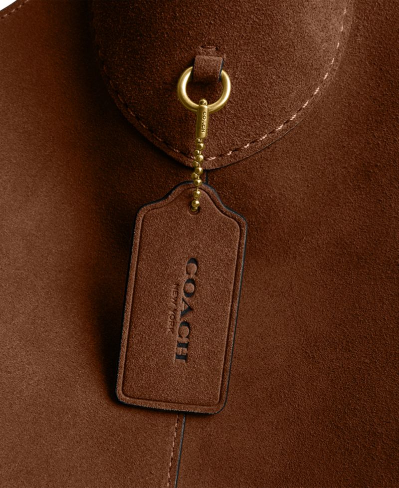 Brooklyn Extra-Large Suede Shoulder Bag 39