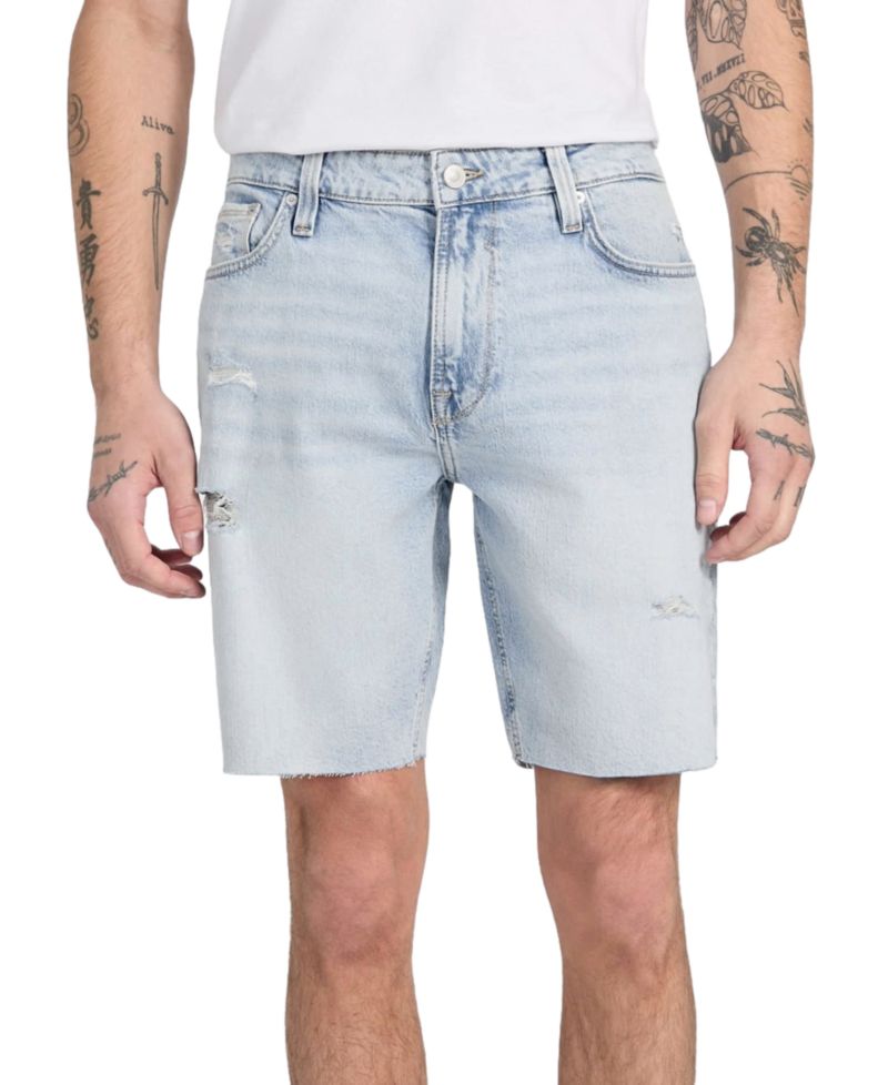 Men's Wyatt Regular-Fit Stretch Denim Shorts