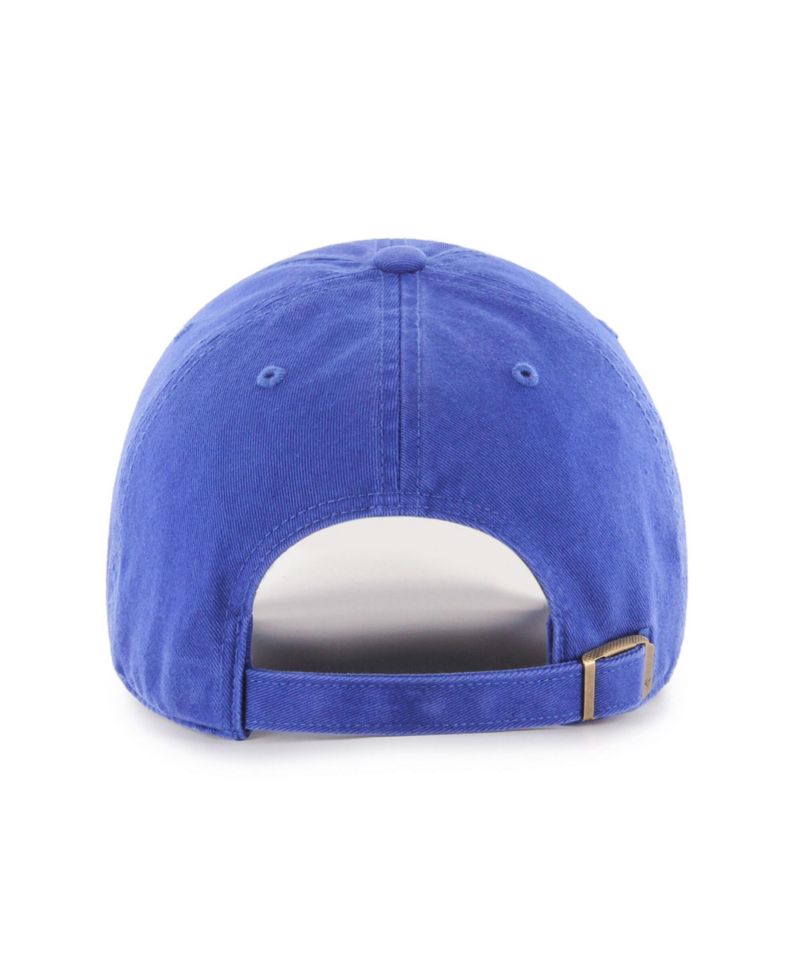 Men's and Women's Blue New York Rangers Heritage Flag Clean Up Adjustable Hat