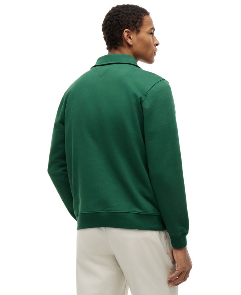 Men's Summer Floral Graphic Rugby Crew Sweatshirt