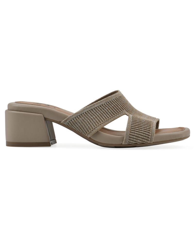 Women's Milled Round Toe Dress Sandals