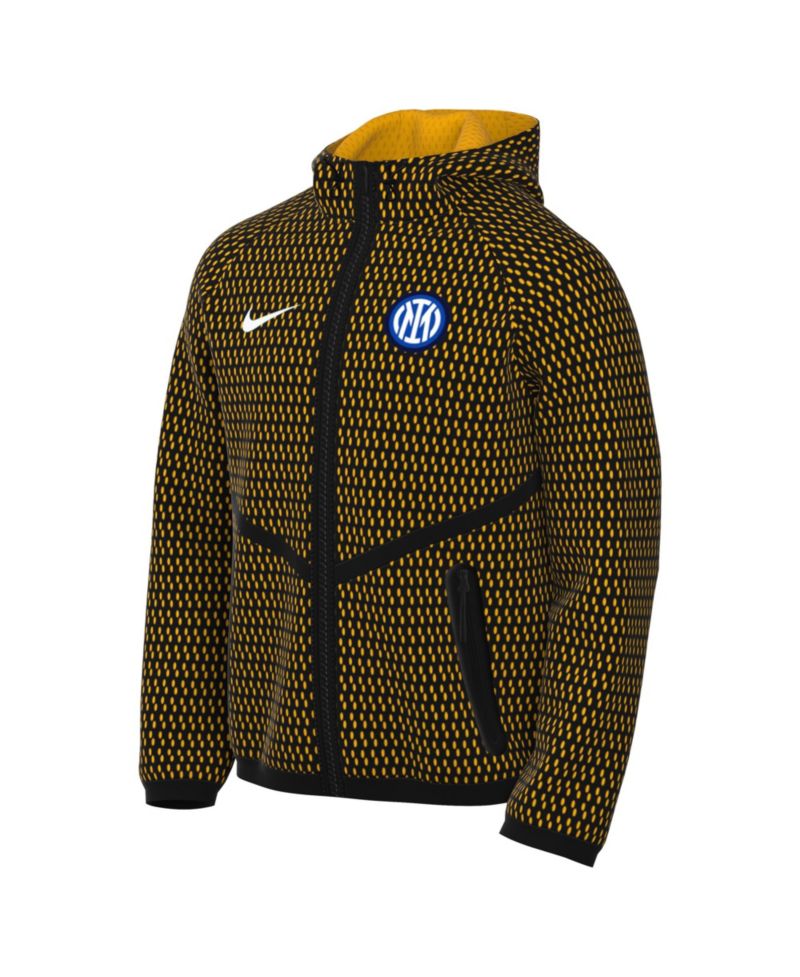Men's Black Inter Milan 2026/27 Anthem Dri-FIT Full-Zip Hooded Jacket