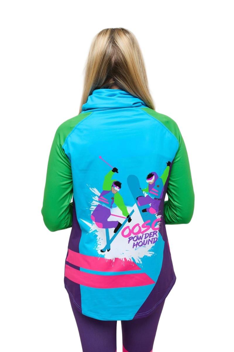 Women's High Neck Baselayer Top - Powder Hound