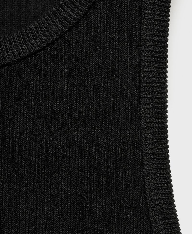 Women's Fine Ribbed Knit Top