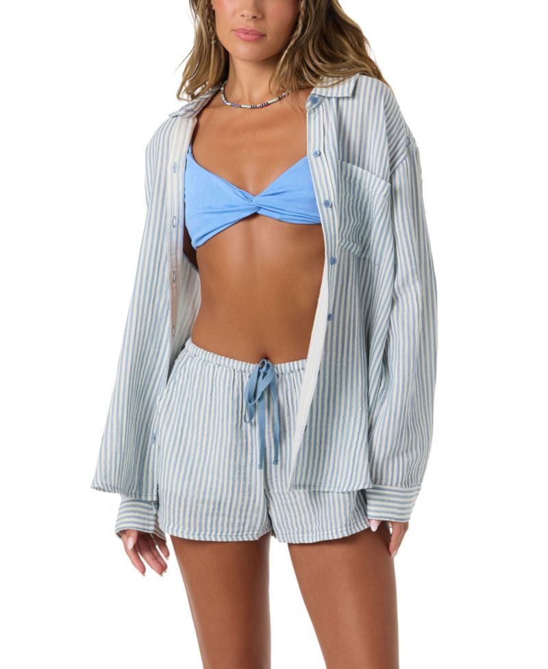 Women's Cotton Leni Striped Shirt