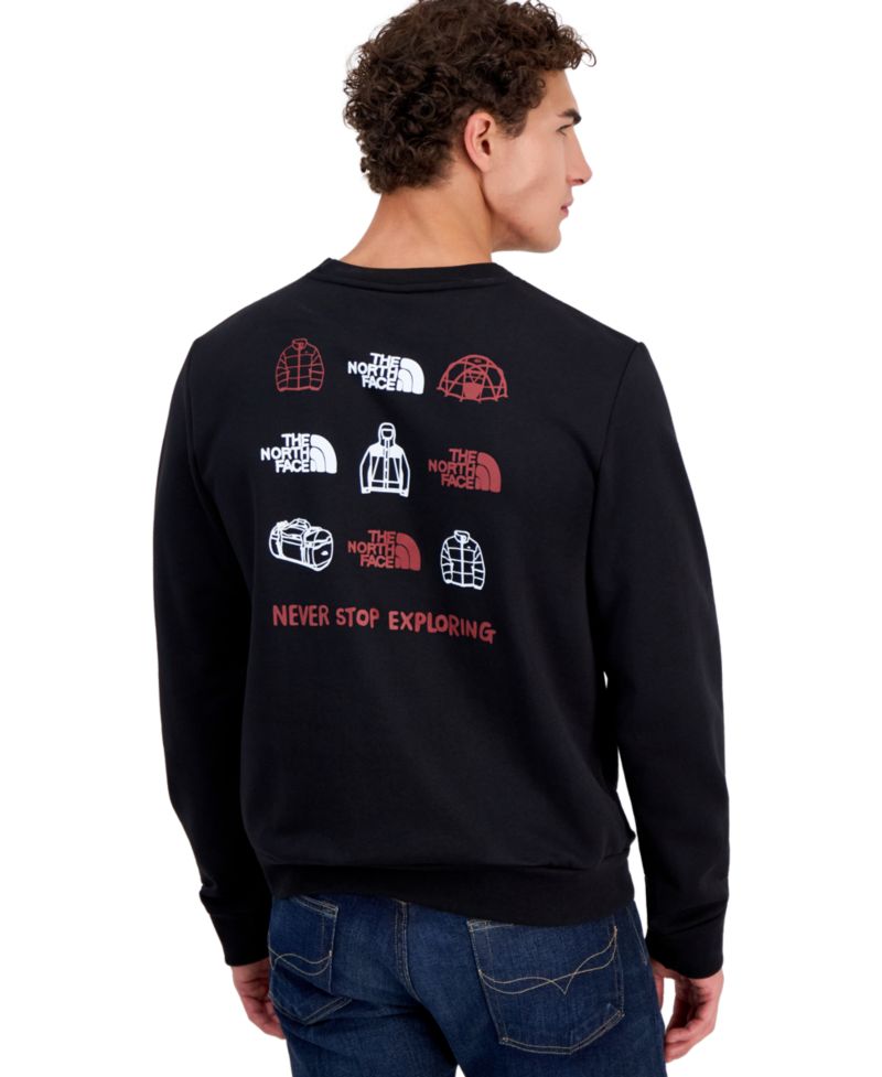 Men's Graphic Icons Crewneck Sweatshirt