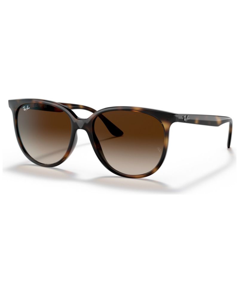 Women's Low Bridge Fit Sunglasses, Rb4378 54