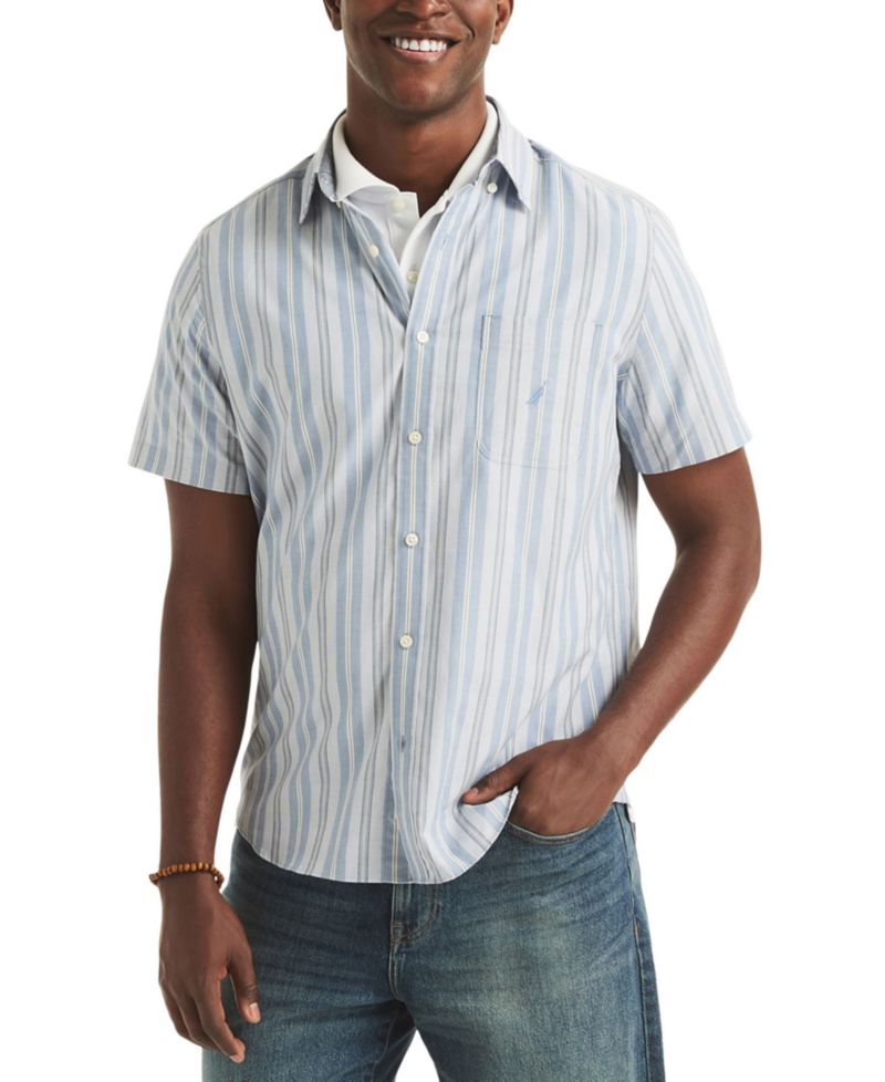 Men's Striped Classic-Fit Shirt