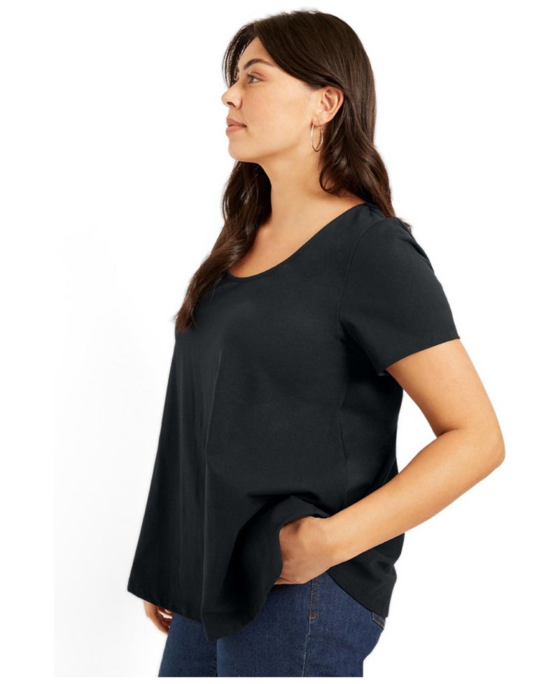 Women's Short-Sleeve Swing One Only Tunic