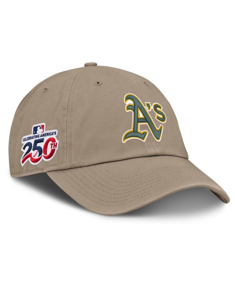 Men's Khaki Athletics Celebrating America's 250th Club Adjustable Hat