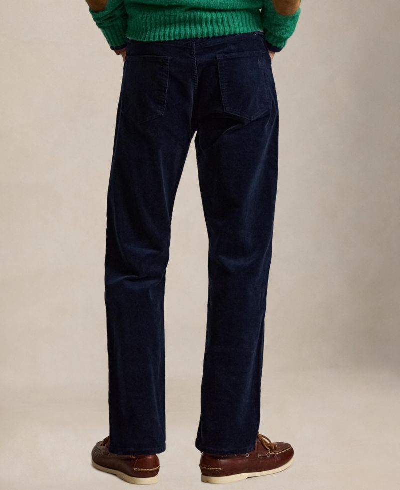 Men's Hampton Stretch Straight-Leg Corduroy Pants