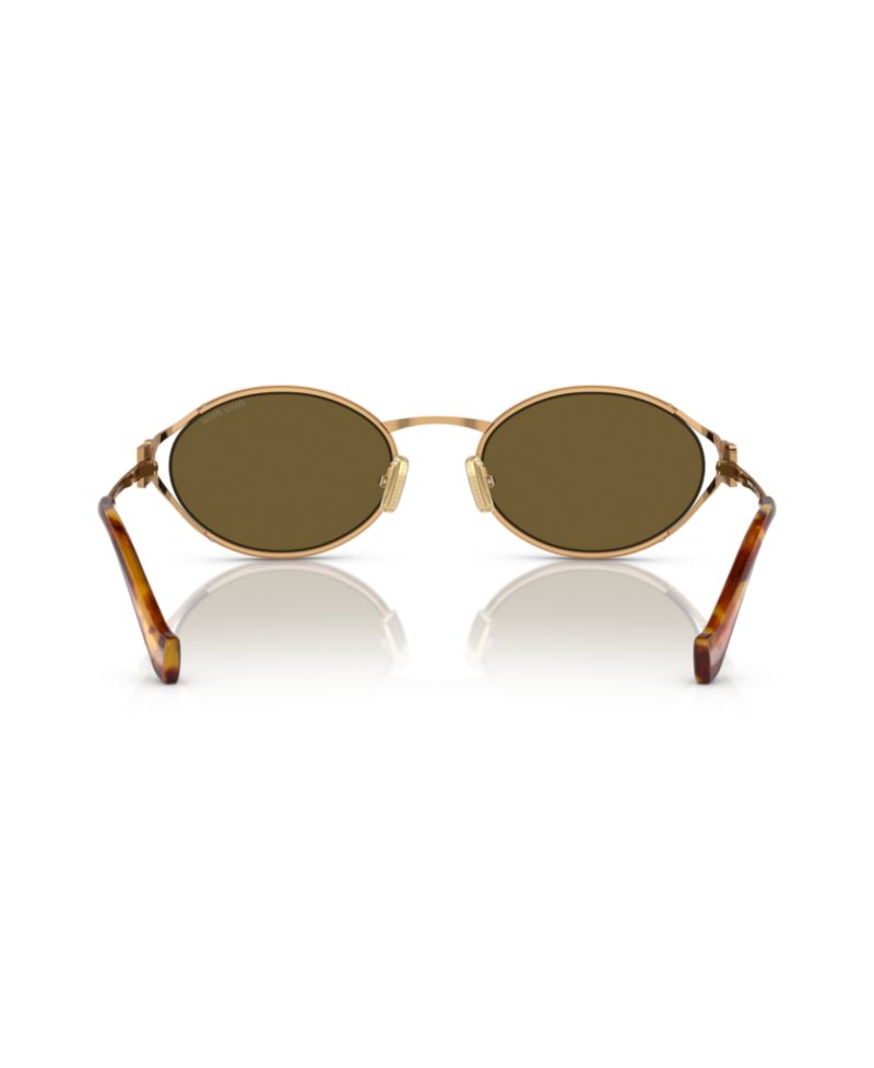 Women's Oval Metal Sunglasses, MU52YS