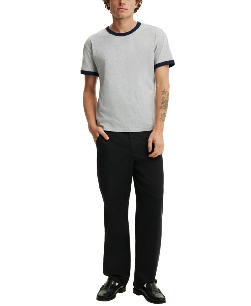 Men's Baggy Stretch Chino Pants